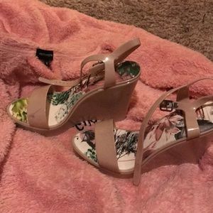 Nude Jelly Wedges (SOLD)